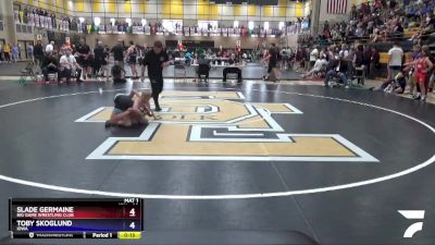 92 lbs Round 2 - Slade Germaine, Big Game Wrestling Club vs Toby Skoglund, Iowa