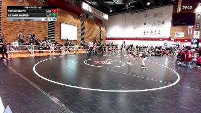 120 lbs Champ. Round 1 - Tatum Smith, Laramie vs Lilyana Hames, Cheyenne East