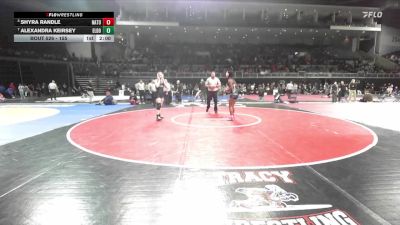 155 lbs Semifinal - Shyra Randle, Natomas vs Alexandra Keirsey, El Dorado