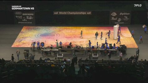 Germantown HS "Madison MS" at 2025 WGI Percussion/Winds World Championships