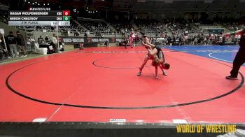 61 lbs 5th Place - Hagan Wolfenberger, Keystone Wrestling Club vs Miron Cheltsov, Savage House Wrestling Club