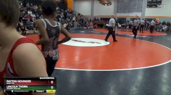 B-11 lbs Quarterfinal - Lincoln Thorn, Marion Wolves vs Payton Novinger, Pack 732