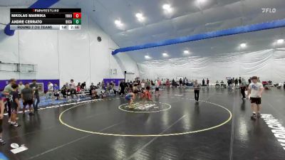 138 lbs Round 7 (10 Team) - Nikolas Marnika, Vougars Honors vs Andre Cerrato, Bethlehem Catholic