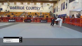 WILLIAM GOULD vs URIAH SARABIA 2026 Super Cup - Thousand Oaks