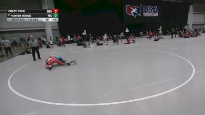 100 lbs Champ. Rd Of 32 - Colby Even, Berge Elite Wrestling Academy vs Hunter Houle, Pinnacle Wrestling Club