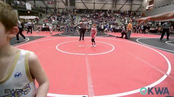 43 lbs Quarterfinal - Declan Wilson, Raw Wrestling Club vs Lincoln Crow, Berryhill Wrestling Club