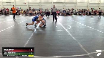 115-120 lbs Champ. Round 1 - Levi Jennings, Felix Wrestling Academy vs Faith Bailey, Unattached