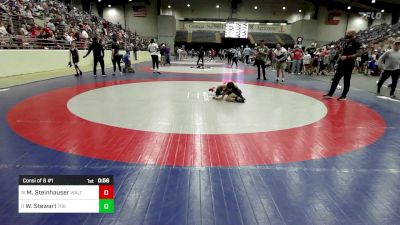 70 lbs Consi Of 8 #1 - Mason Steinhauser, Walton Takedown Club vs William Stewart, 706 Wrestling