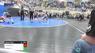 70 lbs Quarterfinal - Joseph Kidwell, Raw Wrestling Club vs Gabriel Allen, Ponca City Wildcat Wrestling