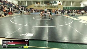 144 lbs Semifinal - Glenny Black, Aberdeen vs Reece Decourval, Klahowya