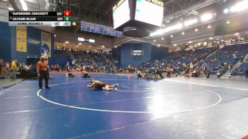 130 lbs Cons. Round 6 - LilyAnn Blair, Union Pines vs Katherine Crockett, Oakton