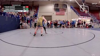 190 lbs 7th Place Match - Talon Barker, Hernando vs Aiden Prewitt, Tupelo
