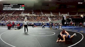 150-D4 Champ. Round 1 - Jake Kinser, Andrada Polytechnic High School vs ROCKY PORTER, Mogollon High School