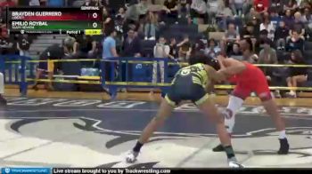 126 lbs Semifinal - Brayden Guerrero, Liberty vs Emilio Roybal, Slam! Nevada