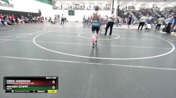 132 lbs Cons. Round 5 - Hayden Schmit, NWTC vs Drew Anderson, Powerhouse Wrestling Club