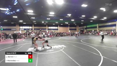 130 lbs Consi Of 32 #1 - Jamie Lynn Barron, Paloma Valley HS vs Isabella Maraveles, Yucca Valley WC