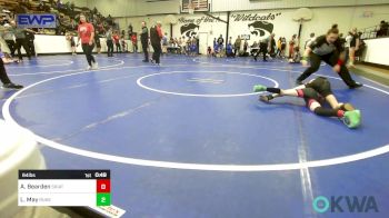 64 lbs Rr Rnd 3 - Aurora Bearden, Skiatook Youth Wrestling vs Leo May, Runestone