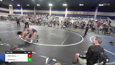 126 lbs Quarterfinal - Landon Salindong, Durham Elite vs Julien Sandoval, Servite HS