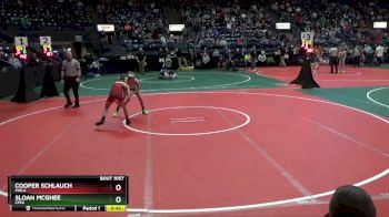 96 lbs Cons. Round 3 - Cooper Schlauch, PWLA vs Sloan Mcghee, CFEA