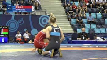 61 kg 1/2 Final - Sofi Stefanova Teneva, Bulgaria vs Kseniya Tsiarenia, Belarus