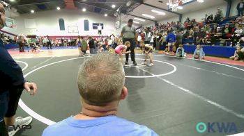 52 lbs Semifinal - Cannon Francis, Team Tulsa Wrestling Club vs Stella Spencer, Collinsville Cardinal Youth Wrestling