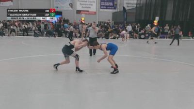 126 lbs Cons. Rd Of 32 - Vincent Moore, Sebolt Wrestling Academy vs Jackson Grantham, Level Up