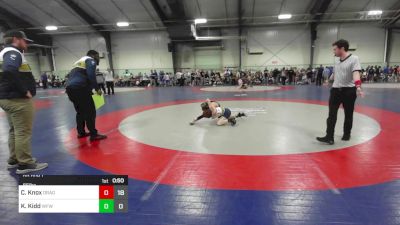 65 lbs Rr Rnd 1 - Carter Knox, Dragons Junior Wrestling Club vs Kason Kidd, West Forsyth