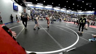 70 lbs Quarterfinal - Wyatt Brien, Pawnee Peewee Wrestling vs Daxon Avery, Newcastle Youth Wrestling