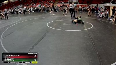 56 lbs Quarterfinal - Jb Blakey, Crestwood vs Tyson Malcolm, Nbhd