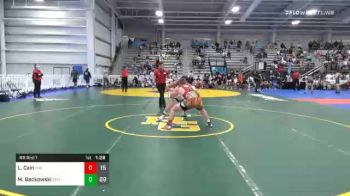 170 lbs Prelims - Logan Cain, Indiana Outlaws Red vs Mason Beckowski, Grit Mat Club HS