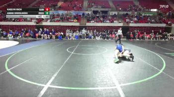 125 lbs Round 1 (16 Team) - Kaelyn Rich, Leander Glenn vs Abbie Dreslinski, Frisco