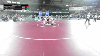 Boys 4A 175 lbs Cons. Round 1 - Asher Heist, Lake Stevens vs Tony Pavlinov, Cascade (Everett)