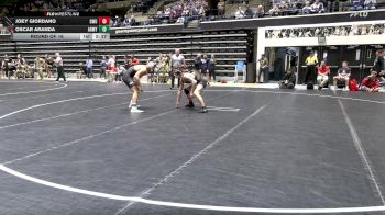157 lbs Round Of 16 - Joey Giordano, Gardner-Webb vs Oscar Aranda, Army