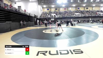 150 lbs Consi Of 32 #2 - Conlan Boyer, The Hill School vs Kai Lewis, Paul VI