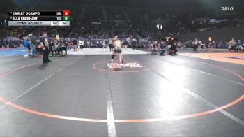 6A/5A Girls 135 Cons. Round 2 - Ella Eberhart, Tigard Girls vs Carley Ocampo, Liberty Girls