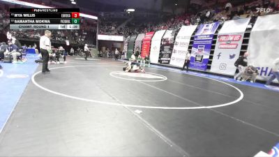 155 Class 2 lbs Champ. Round 1 - Mya Willis, Eureka vs Samantha Mokwa, Pattonville