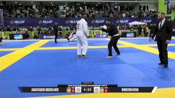 Winston Ntem vs Anastasios Michelakis 2026 European Jiu-Jitsu IBJJF Championship