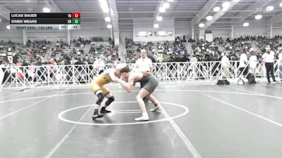 145 lbs Consi Of 16 #1 - Lucas Bauer, VA vs Owen Weaks, OH