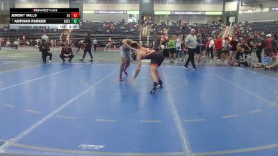 157 lbs Champ. Round 1 - Antonio Parker, Cumberland (Tenn.) vs Jeremy Mills, Georgetown (KY)