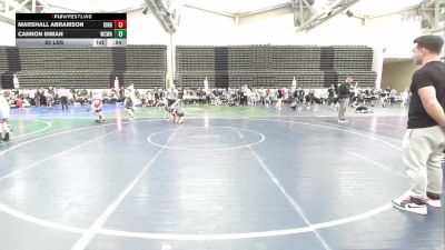 85 lbs Rr Rnd 6 - Marshall Abramson, Kingsway K-3 vs Cannon Inman, Wrecking Crew Wrestling Academy