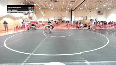 88 lbs Quarterfinal - Nicholas Hoskin, Gentile Trained vs Joey LaValle, Edge Wrestling
