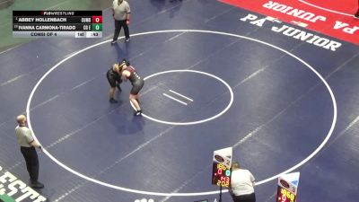 202 lbs Consi Of 4 - Abbey Hollenbach, Cumberland Valley vs Ivanna Carmona-Tirado, CD East