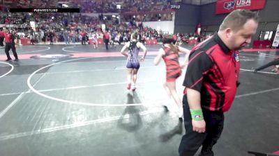 125 lbs Champ. Round 1 - Avery Marten, MES Wrestling vs Aspen Strom, Oconto Falls/Abrams Youth Wrestling