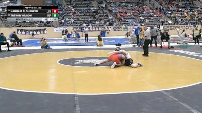 120 lbs Champ. Round 1 - Kadham Alghanemi, Lafayette vs Trevor Wilson, Pleasure Ridge Park
