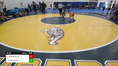 45-50 lbs Semifinal - Braden Mcfarland, Team Selma vs Lincoln Whittenburg, Ceres Pups WC