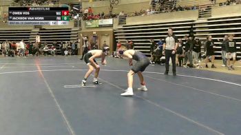 121 Championship Bracket Cons. Round 3 - Owen Vos, Waconia vs Jackson Van Horn, Park