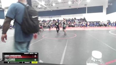 138 lbs Semifinal - Tas Storer, Poway Wrestling vs Arno Vardanyan, World Team Training Center