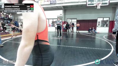 84-88 lbs Rr Rnd 2 - Connor Freeman, Cowboy Wrestling Club vs NEHEMIAH COPELIN, KIPP TULSA