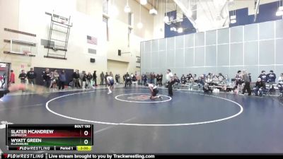 144 lbs Quarterfinal - Wyatt Green, Ellensburg vs Slater McAndrew, Hermiston