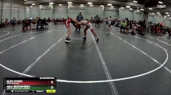 150 lbs Quarterfinal - Alex Hynes, Head Hunters vs Abai Beishembiev, Apple Wrestling Academy